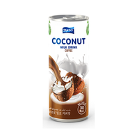 Agua de coco con pulpa, 330ml y 500ml, lata de aluminio, bebidas de coco de Vietnam listas para enviar, venta al por mayor