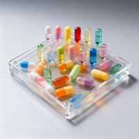 Granulés remplis de capsules dures/molles Certifié Halal Fabricant OEM Certificat GMP pour les marques privées