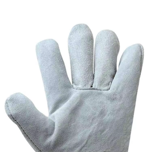Gants de travail en cuir pour soudeurs, gants de sécurité en cuir, respirants, poignets amples, vente en gros - Product Image 3