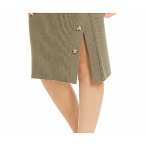 Gonna Corta in Cotone Morbido con Bottoni e Stampa Hippie Rose per Ragazze, Taglia X-Small, Stile Semplice - Product Image 3