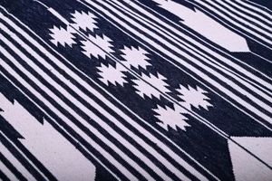 Alfombras Kilim de algodón 100% hechas a mano, alfombra Dhurrie con estampado de corredor para sala de estar, dormitorio, hoteles, juegos de alfombras multiusos - Product Image 3