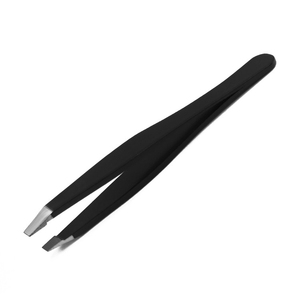 Meilleure édition Portable en acier inoxydable nouveau Design noir papier enduit épilateur à sourcils pince à épiler pour hommes et femmes - Product Image 1