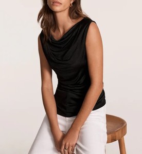 Venta Directa de Fábrica, Precio al por Mayor, Camiseta sin Mangas para Mujer, de Alta Calidad, Tejida, Cuello Redondo, Transpirable, de Secado Rápido y Cómoda - Product Image 5