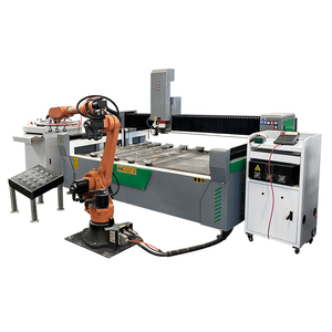 Machine laser à fibre CNC à bras robotique à chargement automatique, vitesse accélérée, pour décapage de revêtement miroir, gravure, marquage, perçage et sablage - Product Image 6