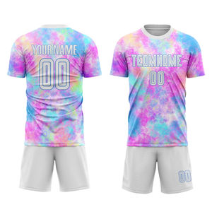 2026 ensemble d'uniformes de football entièrement personnalisés de haute qualité conception personnalisée Logo Jersey Shorts OEM avec service de football porter avec OEM - Product Image 1