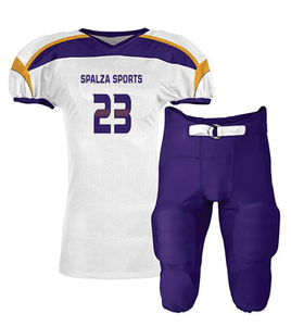 Uniformes de Fútbol Americano Personalizados para Hombre, Manga Corta, Transpirables, Tallas Grandes, Impresión por Sublimación, 100% Poliéster - Product Image 1