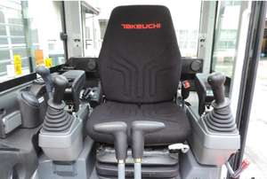 Excavatrice sur chenilles Takeuchi TB280FR avec une capacité de 8,5 T, moteur Laidong, pompe latérale et capacités de rotation complète ! - Product Image 6