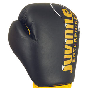 ถุงมือชกมวยหนังแท้คุณภาพสูงสำหรับผู้ใหญ่ แบบขายส่ง สั่งทำโลโก้ได้ สำหรับฝึกซ้อม ยูนิเซ็กซ์ - Product Image 3