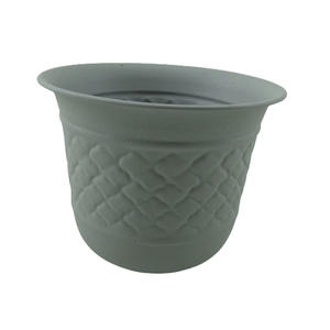 Jardinière ronde en fer avec noir rouillé utilisable pour les fournitures de jardin décoratives pour la maison arrosage des pots de fleurs et des jardinières - Product Image 4