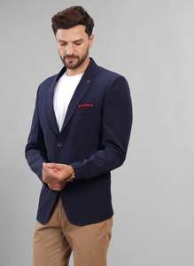 Blazer Azul Marino de Alta Demanda, Chaqueta Formal Elegante para Hombre para Reuniones de Negocios y Eventos Nocturnos a Precio Directo de Fábrica - Product Image 2