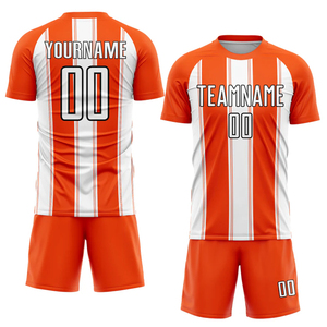 Conjunto de Uniforme de Fútbol Sublimado Personalizado al por Mayor: Tejido Elástico en Cuatro Direcciones, 100% Poliéster, Secado Rápido, Transpirable, para Equipos de Fútbol - Product Image 5