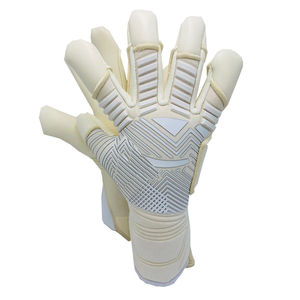 2024 gants de gardien de but de haute qualité pas cher prix gants de protection des doigts extensibles pour hommes et femmes gants de couleur blanche - Product Image 1