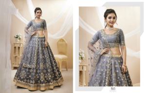 Desgaste étnico indio hermoso arte seda fiesta desgaste Lehenga Choli para mujeres por Fabzone India - Product Image 3