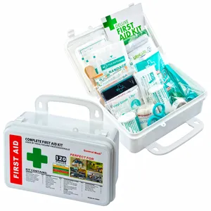 New Style Plastic Emergency Medical First Aid Storage First-aid Kit Custom Box