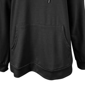 Logotipo personalizado de alta calidad con estampado 3D de punto bordado en relieve Puff estampado Anti-pillingbreathablehoodies para mujer 100% algodón - Product Image 3