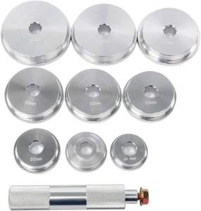 ตลับลูกปืนล้อรถยนต์10ชิ้นตัวดึงลูกปืนอลูมิเนียมสำหรับการแข่งขันและซีลบูชชุดติดตั้งชุดติดตั้งเพลาขับ - Product Image 4