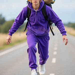 ชุดวอร์มผู้ชาย น้ำหนักเบา แห้งเร็ว แฟชั่น ราคาประหยัด สำหรับใส่กลางแจ้ง ฤดูหนาว - Product Image 3