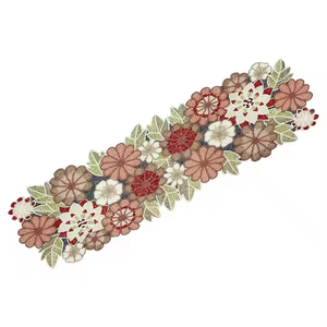 Elegantes diseños de camino de mesa bordados, manteles individuales de lujo, manteles individuales de mesa de alta calidad, diseño personalizado, decoración de mesa de comedor - Product Image 4