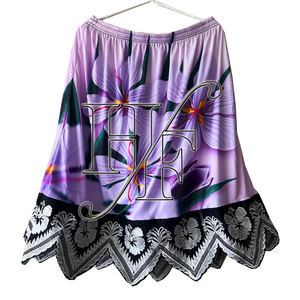 Faldas para Mujer, Cintura Alta, Estampado Polinesio de Pohnpei, Ropa de Oficina, Falda Femenina, Faldas Micronesias, Ropa de las Islas del Pacífico - Product Image 3