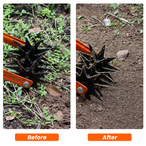 Rcm mua-mong muốn ROTARY tu công cụ có thể điều chỉnh vườn tay tiller với thép không gỉ cực vườn weeder tay toos - Product Image 5