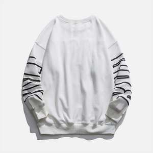 Sudaderas universitarias de alta calidad Top Trending Crew Neck Plus Size Custom Logo Sudadera Oversize Unisex 100% Cotton Logo Print - Product Image 6