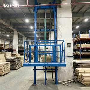Ascenseur de fret à rail vertical hydraulique d'occasion pour entrepôt <span class=keywords><strong>industriel</strong></span>, <span class=keywords><strong>prix</strong></span> de l'ascenseur de marchandises - Product Image 3