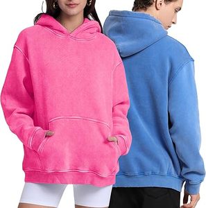 เสื้อฮู้ดลำลองสำหรับผู้ชายผ้าฟลีซผ้าฝ้าย100% แห้งเร็วและระบายอากาศได้ดีสีทึบสำหรับฤดูหนาว - Product Image 6