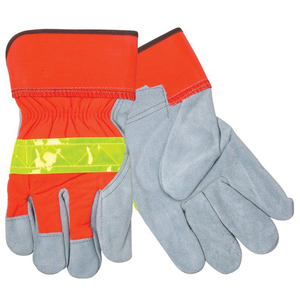 Guantes de Seguridad de Cuero con Logotipo Personalizado de Alta Calidad, Guantes Industriales de Trabajo al por Mayor, Compatibles con Pantalla Táctil, Cierre de Velcro - Product Image 5