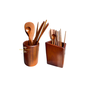 Soporte para Palillos de Madera de Primera Calidad Hecho a Mano con Madera Natural para Decoración de Mesa - Product Image 5