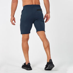 Short de gymnastique en coton éponge française pour hommes, vente en gros de shorts de sport décontractés en jersey, shorts de survêtement pour hommes - Product Image 5