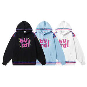 Fabricante de Ropa con Capucha, Sudadera con Capucha con Estampado de Burbujas de Espuma con Logotipo 3D, Sudadera Personalizada con Estampado de Serigrafía, Sudadera con Capucha para Hombre - Product Image 4