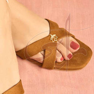 Lightweight Premium Fashion Trend Cushioned Soles Anti-Slippery Durable Customizable Velvet Lining Genuine Leather Outsole <b>Slide</b> - Product Image 5