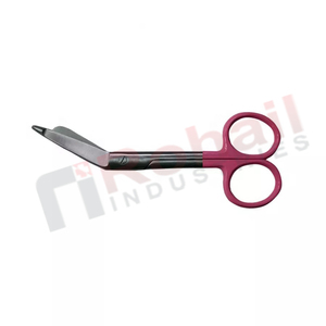 Nuevas tijeras de vendaje médico de primeros auxilios, tijeras de primeros auxilios médicas pesadas romas y afiladas curvas al por mayor - Product Image 6