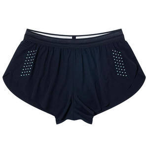 Wholesale <b>Men</b> Gym Sports <b>Shorts</b> Back <b>Zip</b> Pocket Breathable Quick Dry Workout Training Gym Fitness Running <b>Shorts</b> - Product Image 3