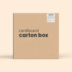 Scatola personalizzata per l'imballaggio del Logo delle piccole scatole di spedizione ondulate di carta di buona qualità