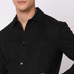 Look déchiré 2025 meilleure vente hommes jean veste haut à manches longues décontracté vêtements d'hiver hommes personnalisé veste en jean - Product Image 5