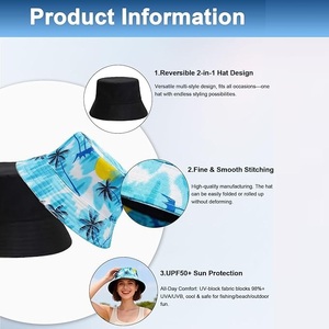 Sombreros de Pescador Personalizados Unisex, Diseño Moderno, para Viajes Casuales y Uso Diario, Venta al Por Mayor - Product Image 3