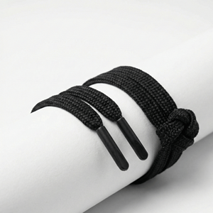 Cordones Trenzados con Logotipo Personalizado, Recubiertos, 100% Poliéster, de 3 Hilos, con Aglets, Ecológicos, para Zapatos, Bolsos, Sombreros, Prendas y Hogar - Product Image 4