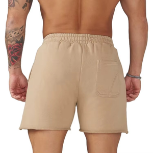 Pantalones cortos ligeros para gimnasio para hombre, respetuosos con el medio ambiente, entrenamientos deportivos de alto rendimiento, cintura elástica cómoda, tela que absorbe la humedad - Product Image 2