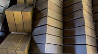 Pieds de canapé triangulaires en bois massif durables en forme de L, robustes, pour remplacement de meubles d'hôtel, d'atelier, de ferme - Style moderne