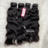 MEILLEURE QUALITÉ Expédition Rapide Cheveux Vietnamiens Bruts Vierge Alignés Cuticules Cheveux Humains Vierge Ondulés Naturels Type Vison en Paquets
