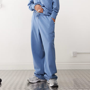 กางเกงสเวตเตอร์สำหรับผู้ชายกางเกงโอเวอร์ไซส์ผ้าคอตตอนสำหรับ100% กางเกงของผู้ชายทรงหลวมใส่สบายออกแบบได้ตามต้องการ - Product Image 5