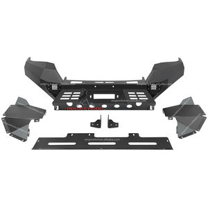 <span class=keywords><strong>Serie</strong></span> F11 de alta calidad con asiento de cabrestante de luz LED, parachoques trasero de acero, parachoques delantero, barra de toro para Hilux Revo <span class=keywords><strong>Rocco</strong></span> 2018 2019 2020 - Product Image 3