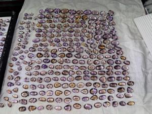 Pierres précieuses naturelles bio amétrine à facettes en vrac Gemmes de couleur bio de taille libre - Product Image 4