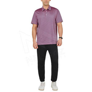 Polo de golf de poliéster 100% sublimado bordado personalizado de alta calidad del fabricante para hombres - Product Image 4