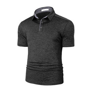 Polo cómodo para hombre con mangas cortas Polo juvenil de secado rápido Camiseta Polo 100% algodón hecho en Pakistán - Product Image 3