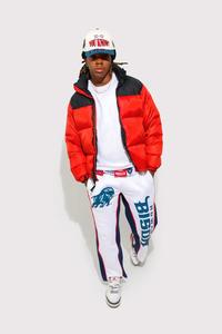 Top tendance hommes taille haute pantalons de survêtement 3D pour bouffée impression brodé Patch Logo personnalisé/Design/couleur meilleur pantalon en laine Suppl - Product Image 5