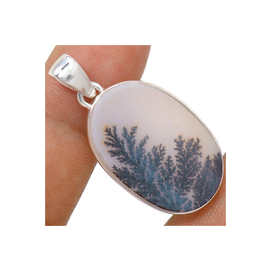 925จี้อาเกตเงินแท้ดอดรีติกเครื่องประดับที่ยอดเยี่ยมของอินเดียส่งตรงจากโรงงาน OEM จี้เงิน ODM - Product Image 1