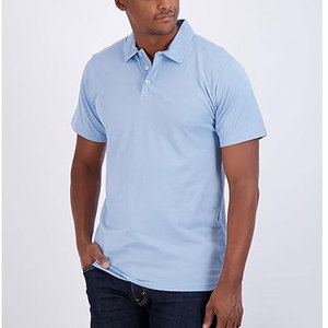 Polos para Hombre de Secado Rápido, Absorción de Humedad, Camisetas de Golf de Manga Corta para Trabajo - Product Image 1