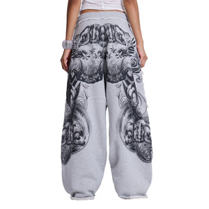 Pantalones Jogger Personalizados con Estampado, Cintura Media Doble, Pierna Recta, Casuales, Ligeros, de Alta Calidad, Cómodos, con Cierre de Cordón - Product Image 4